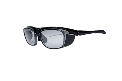 سائیڈ گارڈ کے ساتھ 0.5mmPb لیڈ تابکاری حفاظتی شیشے کی قسم B|Wraparound X-Ray Safety Eyewear